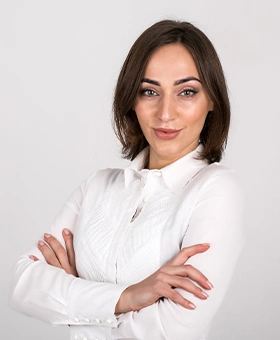 Professional portrait of Camille Santos